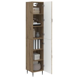 Ensemble de Meubles 2 pc Chêne artisanal Bois d'ingénierie 643282643282