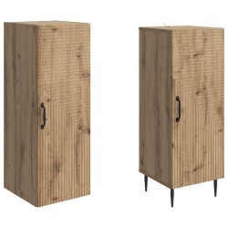Ensemble de Meubles 2 pc Chêne artisanal Bois d'ingénierie 643282643282