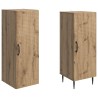 Ensemble de Meubles 2 pc Chêne artisanal Bois d'ingénierie 643282643282