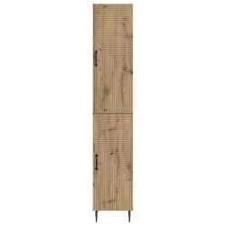 Ensemble de Meubles 2 pc Chêne artisanal Bois d'ingénierie 643282643282