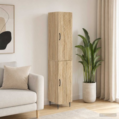 Ensemble de Meubles 2 pcs Chêne Sonoma 33 x 34,5 x 89,5 cm 643283643283