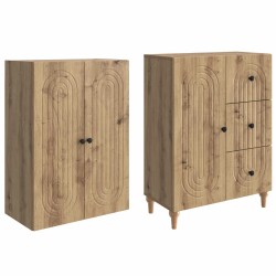 Ensemble de Meubles 2 pc Bois d'ingénierie 643284643284