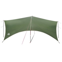 Tarp de camping résistant à l'eau Vert 550 x 400 x 230 cm 643298643298