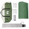 Tarp de camping résistant à l'eau Vert 550 x 400 x 230 cm 643298643298