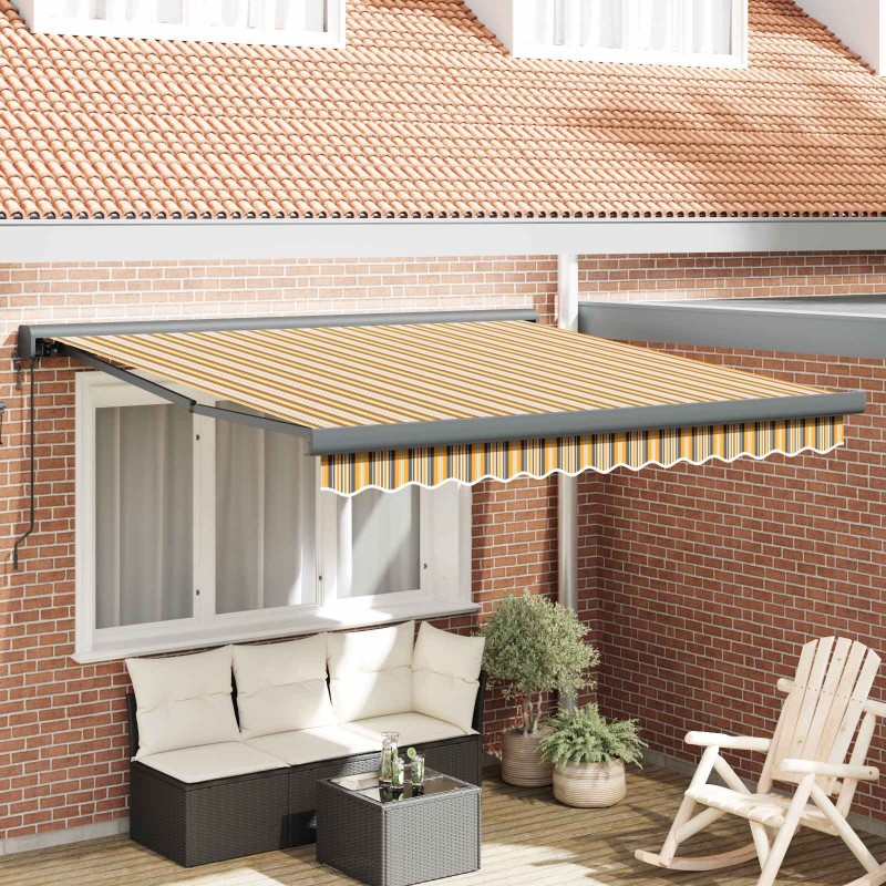 Auvent rétractable Multicolore 300 x 250 x 165 cm 643300643300