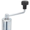 Roue cric de remorque avec pince fendue 60 mm acier galvanisé 643301643301