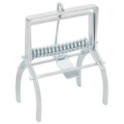 Pièges à taupes 10 pcs Argenté Acier galvanisé 643302643302