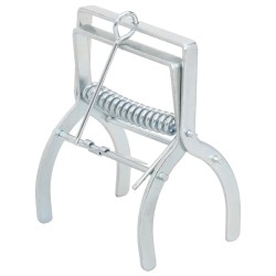 Pièges à taupes 10 pcs Argenté Acier galvanisé 643302643302