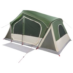 Tente Cabane Vert 480 x 273 x 205 cm Polyester et Acier 643314643314