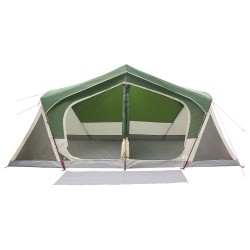 Tente Cabane Vert 480 x 273 x 205 cm Polyester et Acier 643314643314