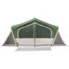 Tente Cabane Vert 480 x 273 x 205 cm Polyester et Acier 643314643314