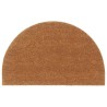 Tapis de porte naturel demi-rond 50x80cm fibre de coco touffeté 643316643316