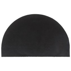 Tapis de porte naturel demi-rond 50x80cm fibre de coco touffeté 643316643316