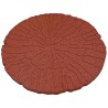 Pierre de marchage 6 pcs Rouge Ø 45 x 1,8 cm Caoutchouc 643324643324