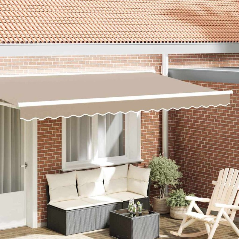 Remplacement de lambrequin Beige 4 m Polyester 643337643337