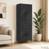 Ensemble de Meubles 2 pcs Noir 66 x 34,5 x 89,5 cm 643345643345