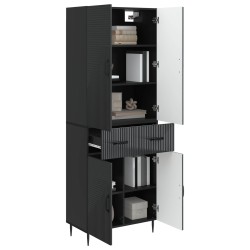 Ensemble de Meubles 2 pcs Noir 66 x 34,5 x 89,5 cm 643345643345
