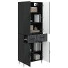 Ensemble de Meubles 2 pcs Noir 66 x 34,5 x 89,5 cm 643345643345