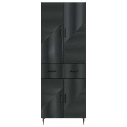 Ensemble de Meubles 2 pcs Noir 66 x 34,5 x 89,5 cm 643345643345