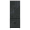 Ensemble de Meubles 2 pcs Noir 66 x 34,5 x 89,5 cm 643345643345