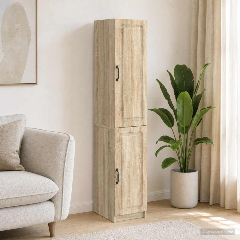 Ensemble de Meubles 2 pcs Chêne Sonoma Bois d'ingénierie 643348643348