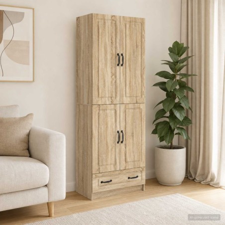 Ensemble de Meubles 2 pcs Chêne Sonoma Bois d'ingénierie 643349643349