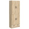 Ensemble de Meubles 2 pcs Chêne Sonoma Bois d'ingénierie 643349643349