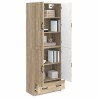 Ensemble de Meubles 2 pcs Chêne Sonoma Bois d'ingénierie 643349643349