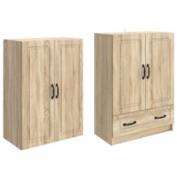Ensemble de Meubles 2 pcs Chêne Sonoma Bois d'ingénierie 643349643349