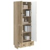 Ensemble de Meubles 2 pcs Chêne Sonoma 66 x 34,5 x 95 cm 643350643350