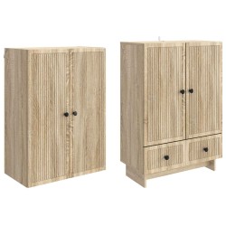 Ensemble de Meubles 2 pcs Chêne Sonoma 66 x 34,5 x 95 cm 643350643350
