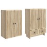 Ensemble de Meubles 2 pcs Chêne Sonoma 66 x 34,5 x 95 cm 643350643350