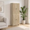 Ensemble de Meubles 2 pcs Chêne Sonoma 66 x 34,5 x 90 cm 643351643351