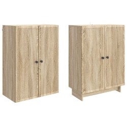 Ensemble de Meubles 2 pcs Chêne Sonoma 66 x 34,5 x 90 cm 643351643351