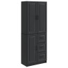 Ensemble de Meubles 2 pcs Noir Bois d'ingénierie 643353643353