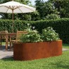 Jardin surélevé Acier patiné 140 x 40 x 40 cm Acier 643355643355