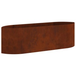 Jardin surélevé Acier patiné 140 x 40 x 40 cm Acier 643355643355