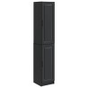 Ensemble de Meubles 2 pcs Noir Bois d'ingénierie 643356643356