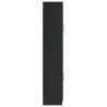 Ensemble de Meubles 2 pcs Noir Bois d'ingénierie 643356643356