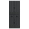 Ensemble de Meubles 2 pcs Noir Bois d'ingénierie 643363643363