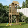 Tour de jeu Marron 52,5 x 85 x 238 cm Bois solide imprégné 643365643365