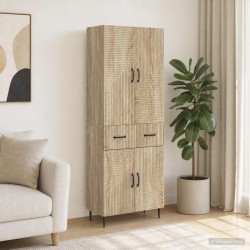 Ensemble de Meubles 2 pcs Chêne Sonoma 66 x 34,5 x 89,5 cm 643366643366