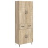 Ensemble de Meubles 2 pcs Chêne Sonoma 66 x 34,5 x 89,5 cm 643366643366