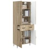 Ensemble de Meubles 2 pcs Chêne Sonoma 66 x 34,5 x 89,5 cm 643366643366