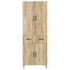 Ensemble de Meubles 2 pcs Chêne Sonoma 66 x 34,5 x 89,5 cm 643366643366