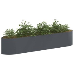Jardin surélevé Anthracite 220 x 40 x 40 cm Acier 643367643367