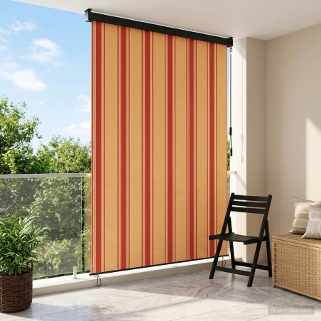 Store enrouleur Multicolore 160 x 250 cm Tissu et Aluminium 643371643371