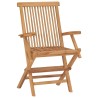 Chaises pliables de jardin lot de 8 Bois de teck solide 643372643372