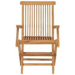 Chaises pliables de jardin lot de 8 Bois de teck solide 643372643372