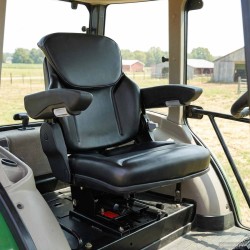 Siège de tracteur avec suspension Noir 60 x 58 x 72 cm 643377643377